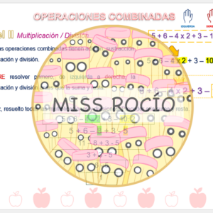 GUÍA DE OPERACIONES COMBINADAS (MULTIPLICACIÓN Y DIVISIÓN)