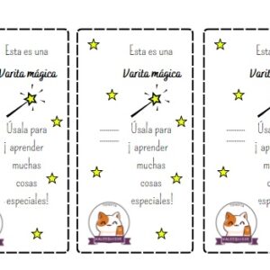 Varita mágica primer día de clases