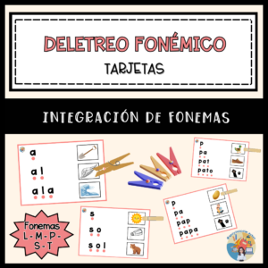 Tarjetas Deletreo fonémico