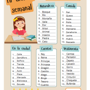 Dictado semanal
