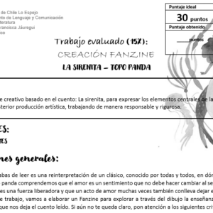 Rúbrica analítica Fanzine