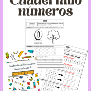 CUADERNILLO NÚMEROS HASTA 9