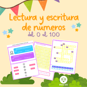 Lectura y escritura de números del 0 al 100
