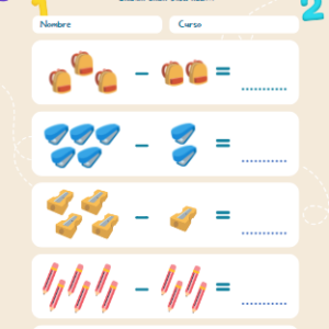 Guía de sustracción
