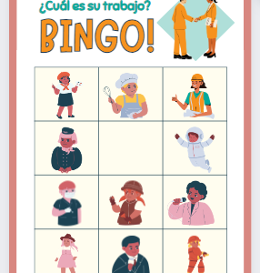 Bingo profesiones