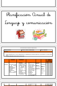Planificación Anual 2° Básico Lenguaje y Matemática