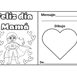 Tarjeta día de la mamá