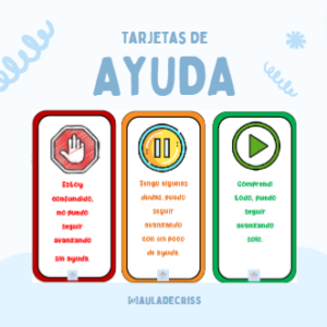 Tarjetas de ayuda