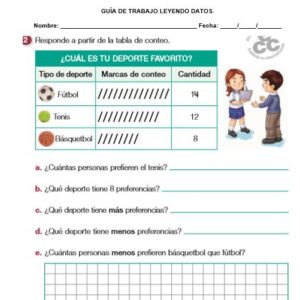 Guía de Trabajo: Interpretación de Datos"Primero Básico