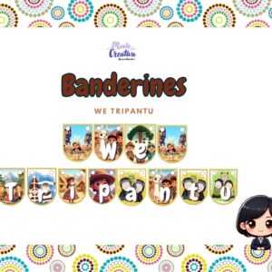 Banderines de Decoración del Día de We Tripantu