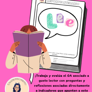 Reporte literario Librito Segundo Ciclo