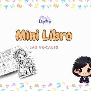 Mini Libro de las Vocales