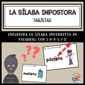 La sílaba impostora
