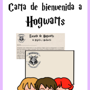 Carta de bienvenida a Hogwarts