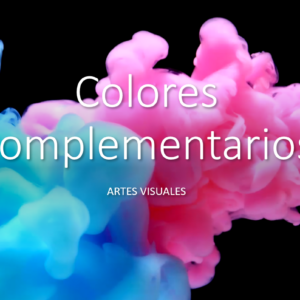 Colores complementarios + efecto óptico