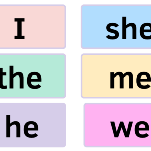 Sight words flashcards