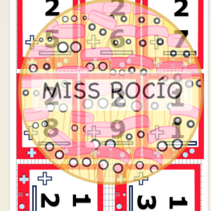 FLASH CARDS SUMATORIA (de unidades)