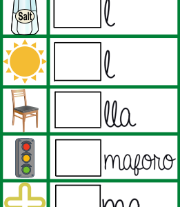 La letra s