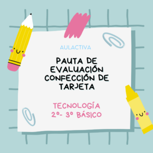 Pauta de evaluación Confección de Tarjeta