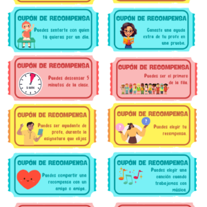 CUPONES DE RECOMPENSA