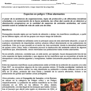 "Guía textos no literarios" 7° Básico