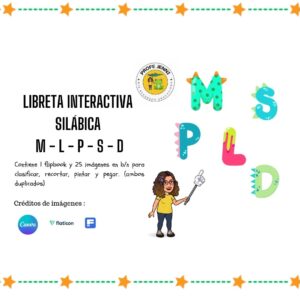Flipbook sílabas L - M - P - S - D
