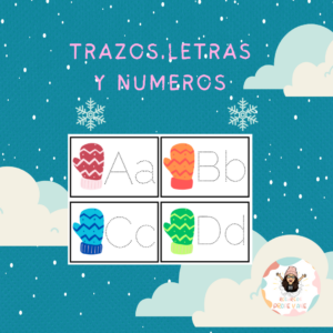 Trazos, letras y números