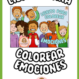 Librito para colorear Emociones