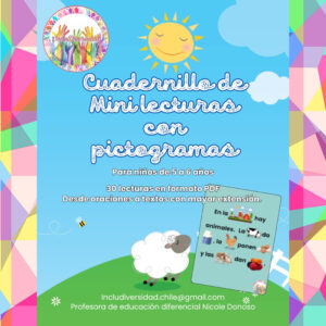 Mini cuadernillo lecturas con pictogramas