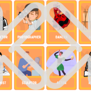 flashcards artists, tarjetas de artistas