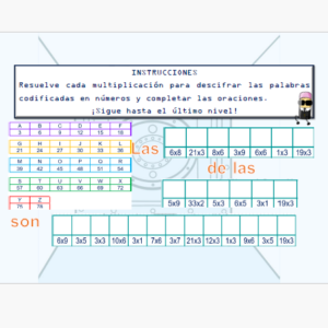 Multiplicaciones Codificadas