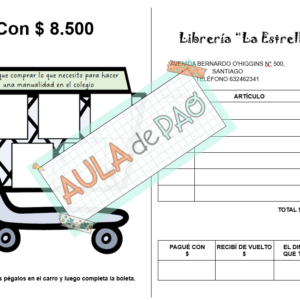 Actividad Comprando Materiales