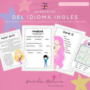 Biografías en inglés de personajes famosos