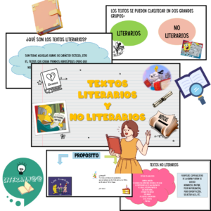 PPT TEXTOS LITERARIOS Y NO LITERARIOS