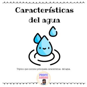Características del agua