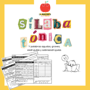Sílaba tónica y tipos de palabras