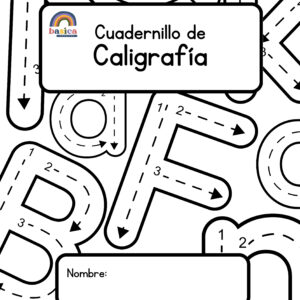 Cuadernillo de caligrafía imprenta