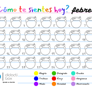 ¿Cómo te sientes hoy? (niños) Febrero
