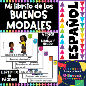 Librito de los Buenos Modales - Good Manners Emergent Reader in Spanish