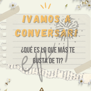 Tarjetas "Vamos a conversar" para conocer mejor a tus estudiantes