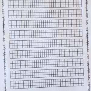 hoja para dictados método matte