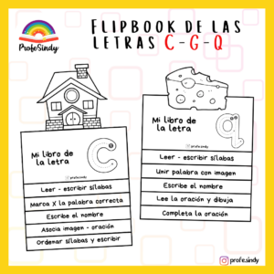 flipbook de consonantes