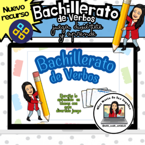 "Verbos en Acción: Bachillerato de verbos para Dominar el Lenguaje"