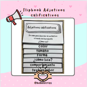 Flipbook adjetivos calificativos