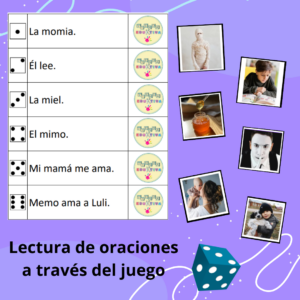 Lectura de oraciones a través del juego