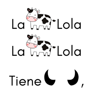 Cancionero con pictogramas