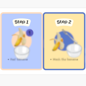 Receta saludable en inglés- Cooking instructions