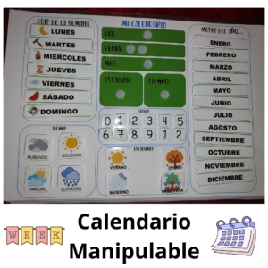 Calendario Manipulable