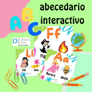 Abecedario interactivo 26 diapositivas