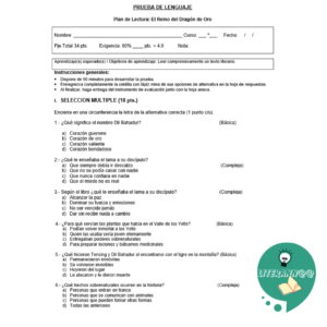 Prueba Libro "El Reino del Dragón de Oro"